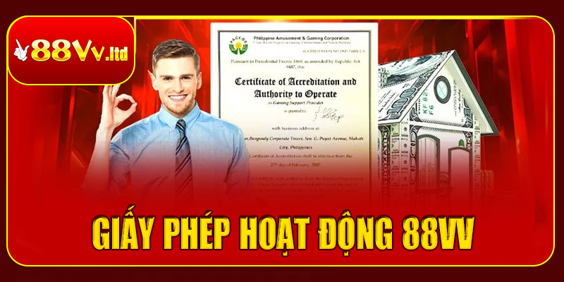 Giới thiệu đôi nét giấy phép hoạt động 88vv
